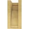 Ekena Millwork 7"W x 7"D x 14"H Wide Rivera Rough Cedar Woodgrain TimberThane Corbel, Primed Tan CORUR07X07X14RIVRCPR - alternate 4
